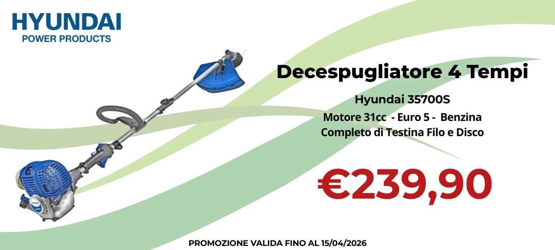 Decespugliatore Hyundai 35700S